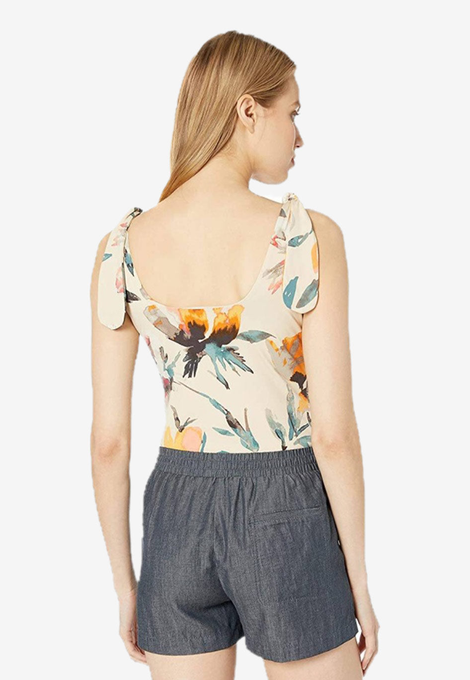 Women_s Abstract Florals Bodysuit