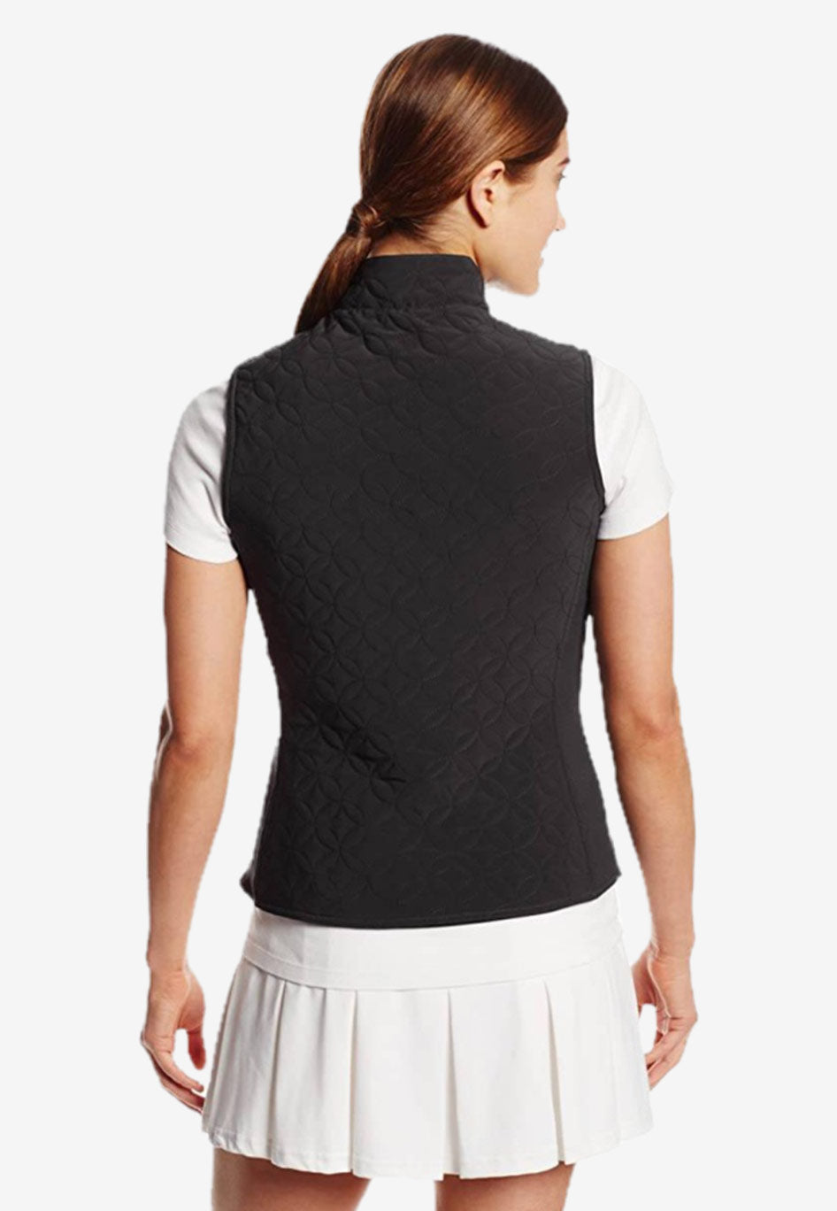 Quilted Zip Front Vest