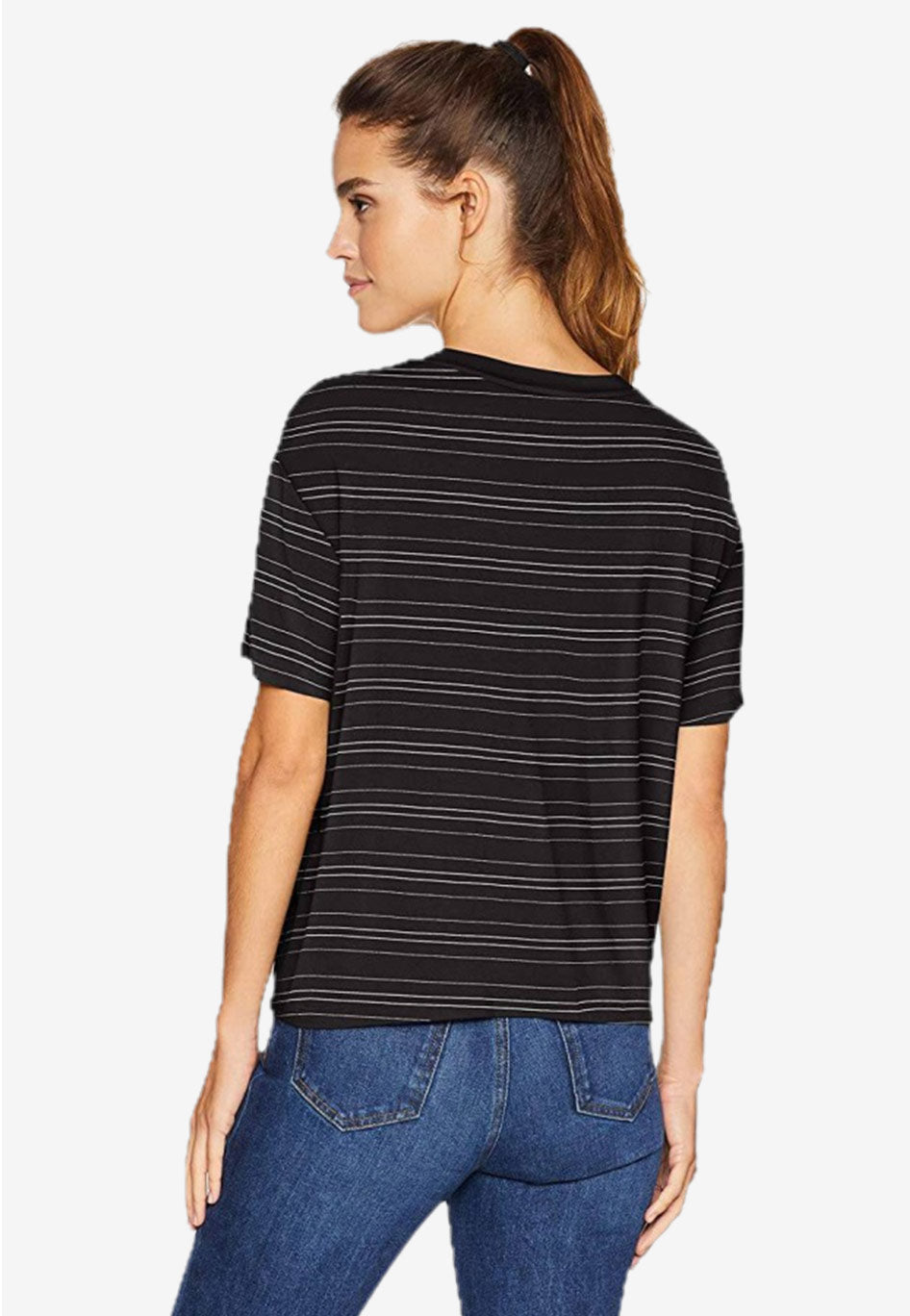 Crewneck Boxy Pocket T-Shirt