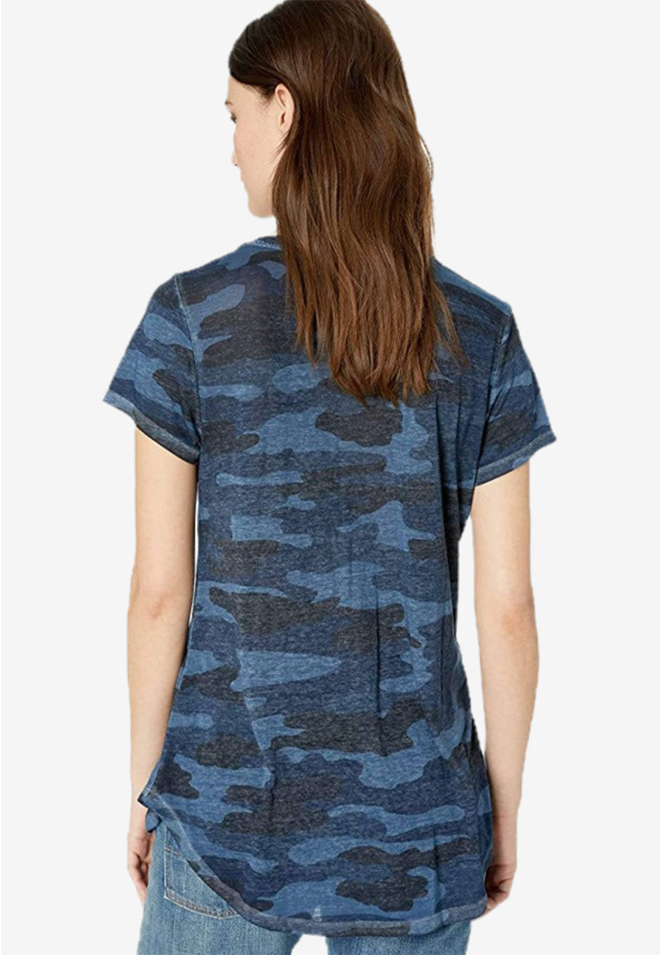 Camo Burnout T-Shirt