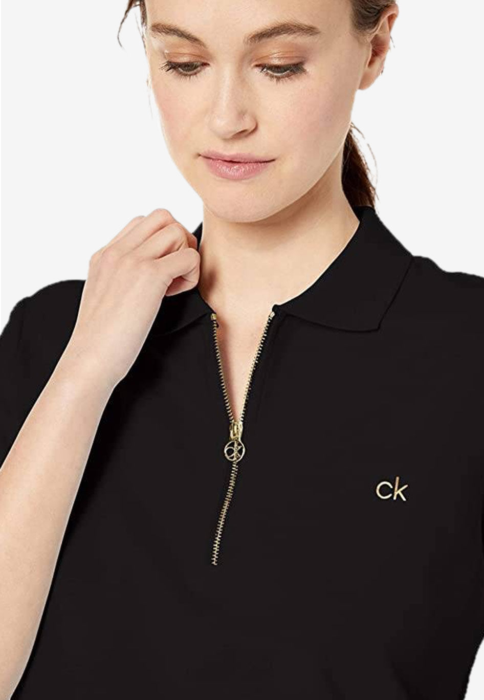 Nami Fit Zip Polo