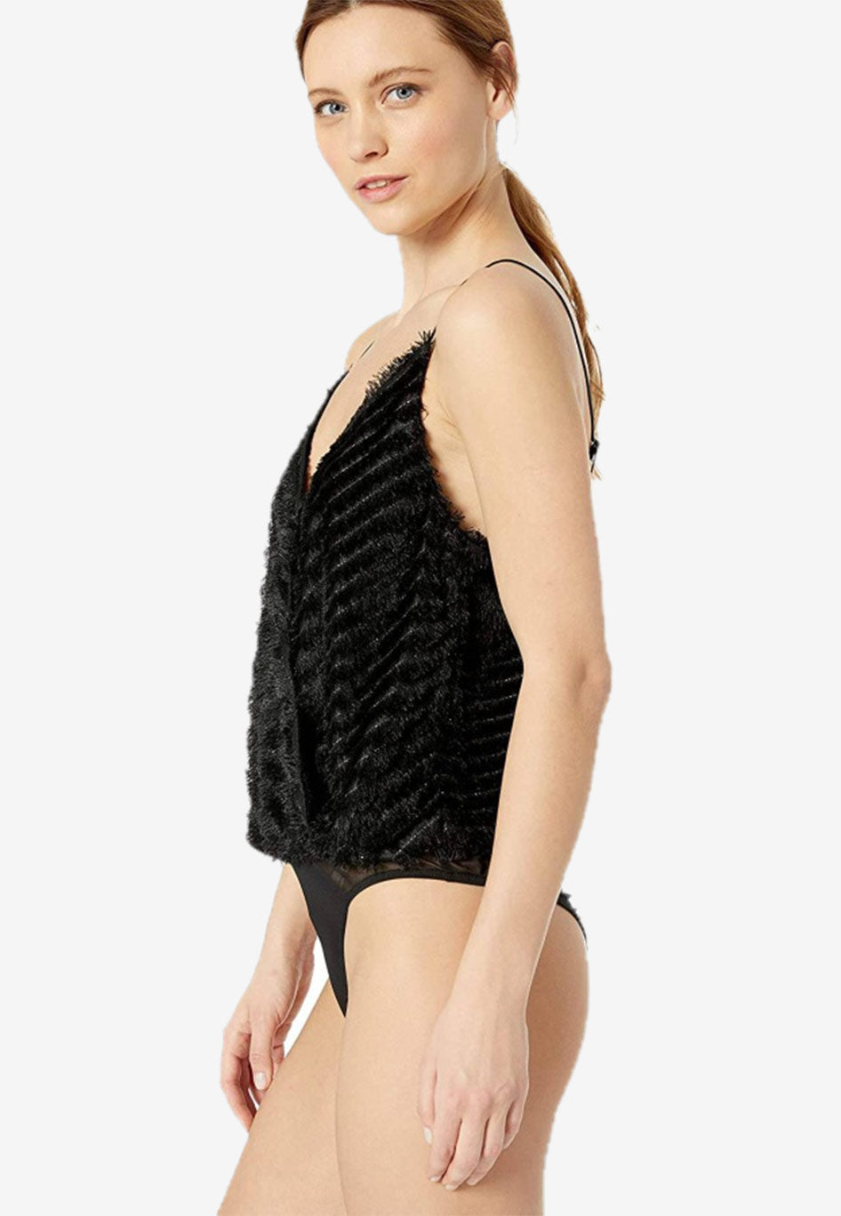 Wrap Front Blouse Bodysuit