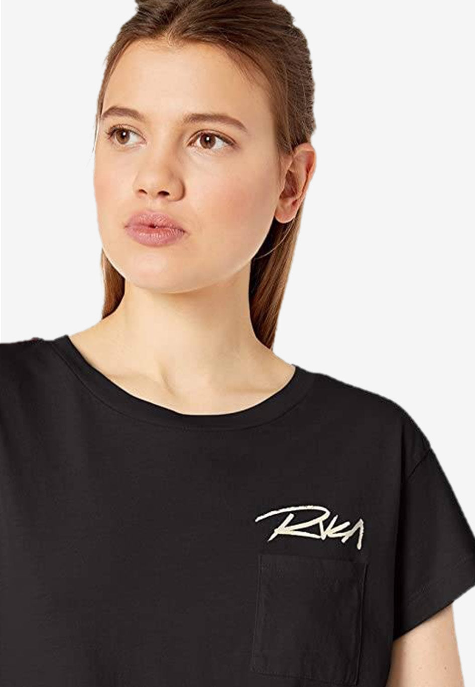 Crew Neck Pocket T-Shirt