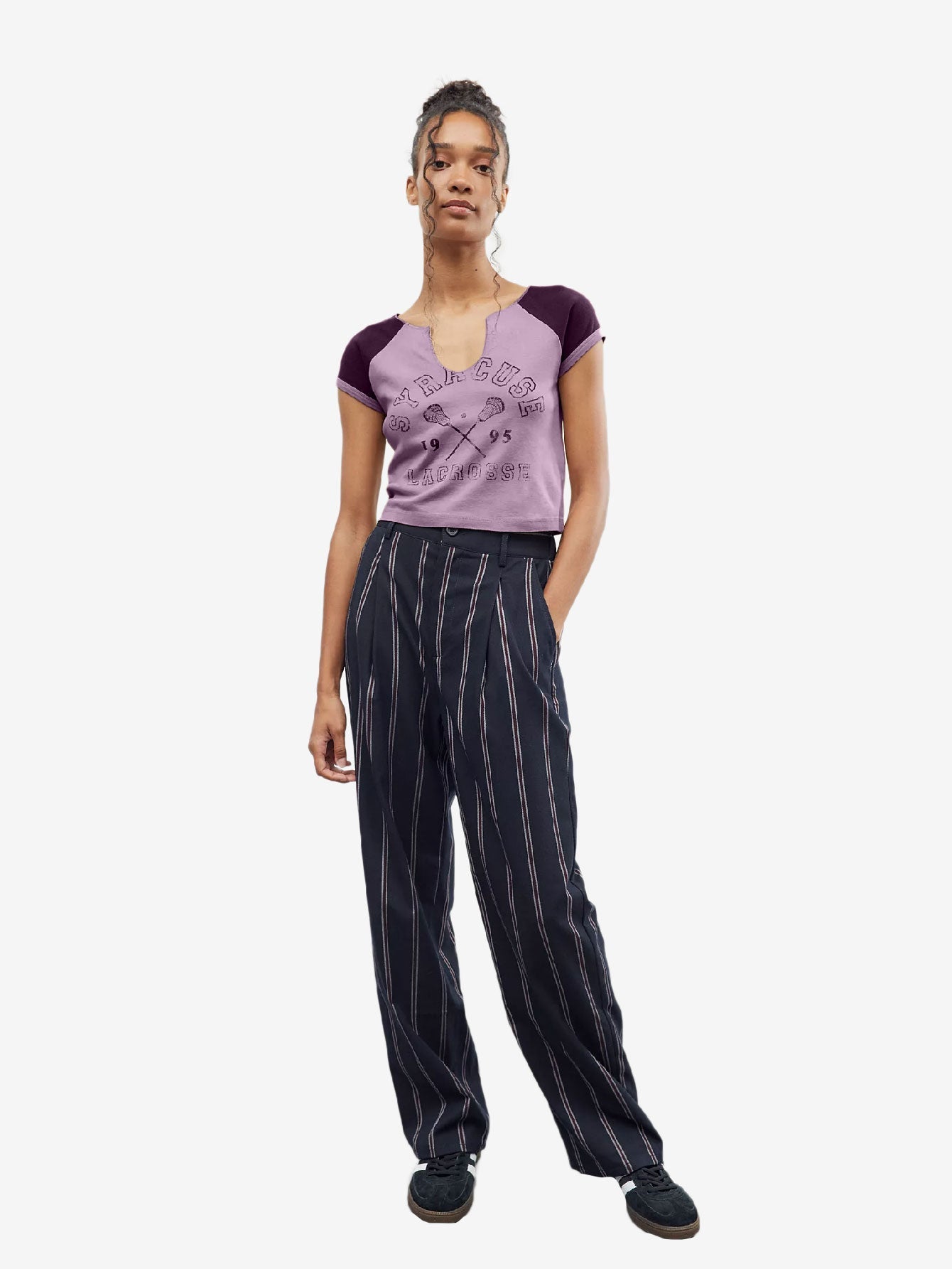 Cute Syracuse Notched Baby Tee