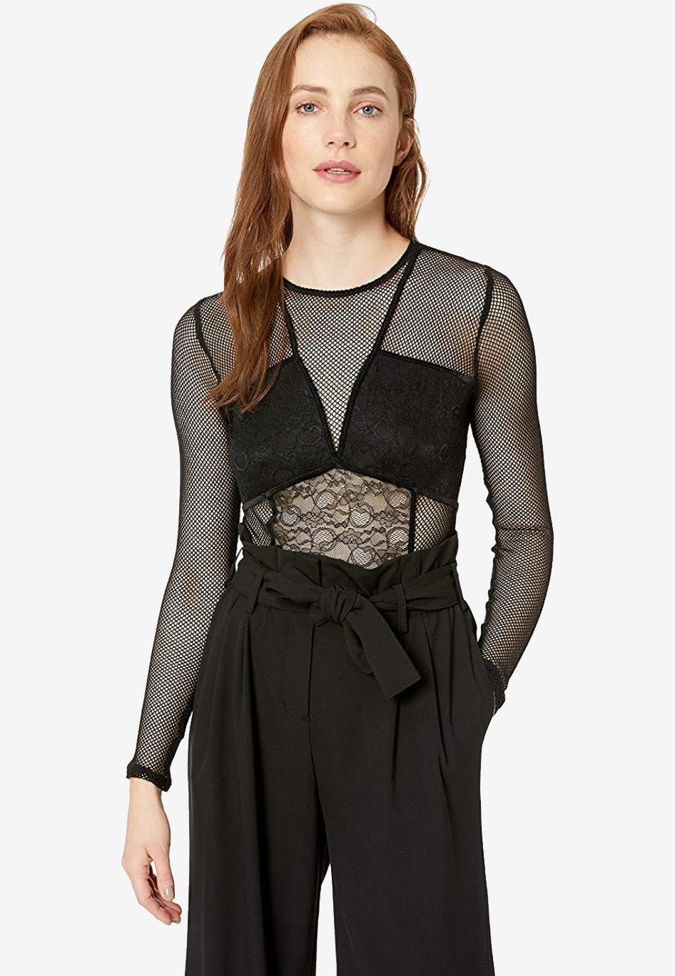 Long Sleeve Cyon LACE Bodysuit-Boost Commerce Vertical Product Filter Demo