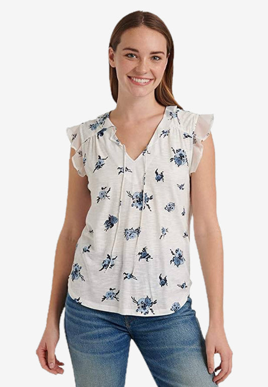 Sleeve V Neck Tank