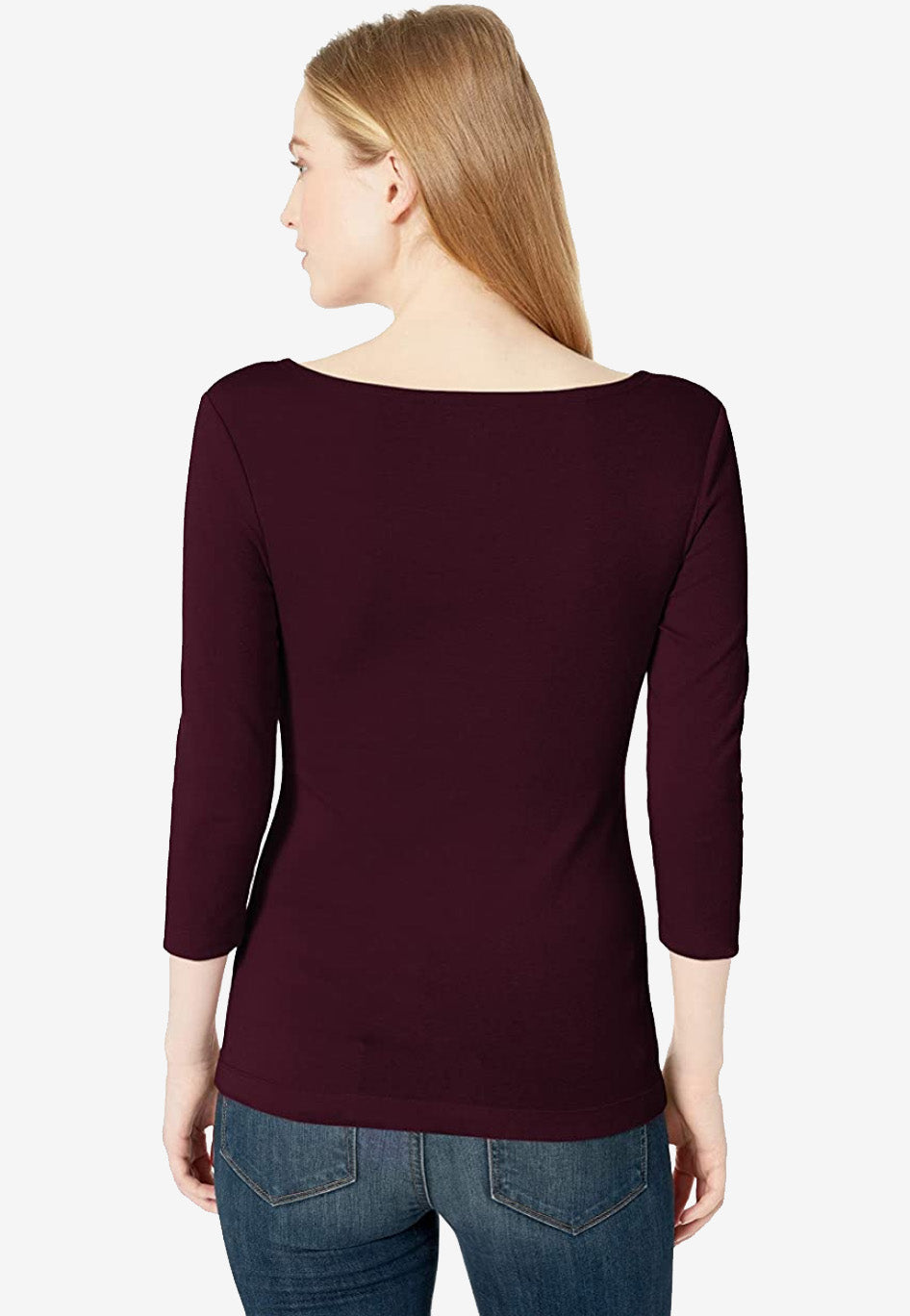 Women's Slim-fit Boatneck T-Shirt-Boost Commerce Vertical Product Filter Demo