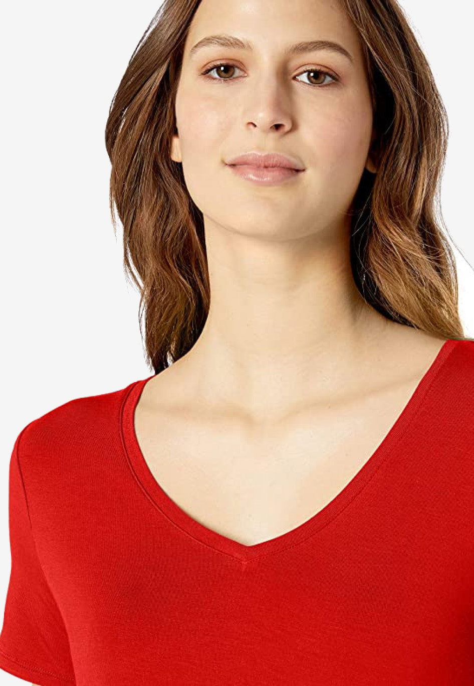 Women's Relaxed-Fit V-Neck T-Shirt-Boost Commerce Vertical Product Filter Demo