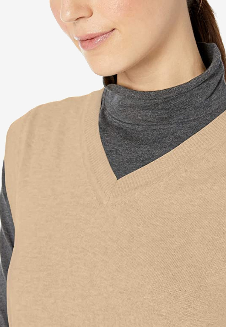 D & Jones Women's V-Neck Vest-Boost Commerce Vertical Product Filter Demo