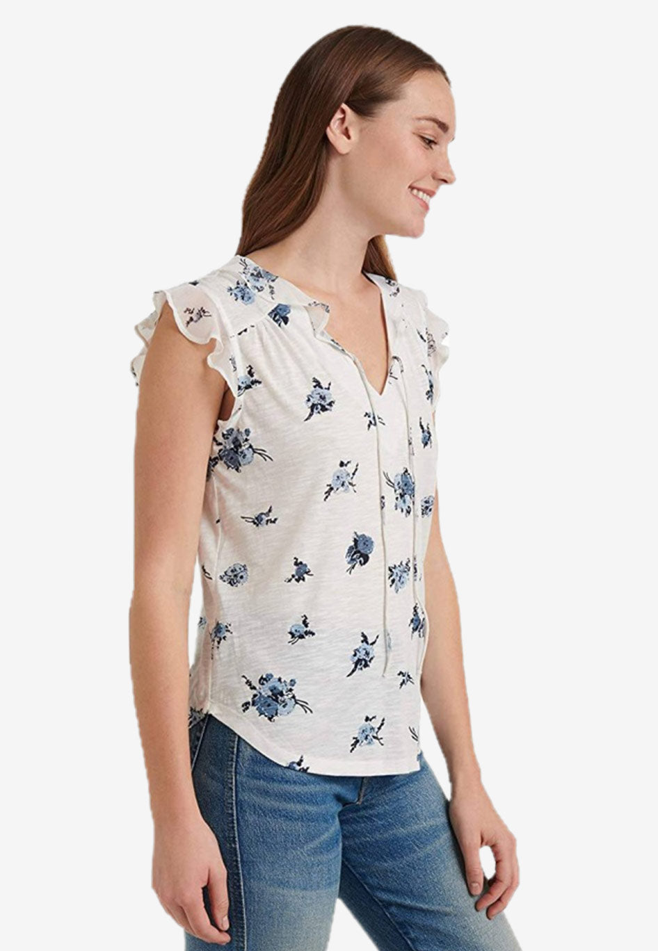 Sleeve V Neck Tank