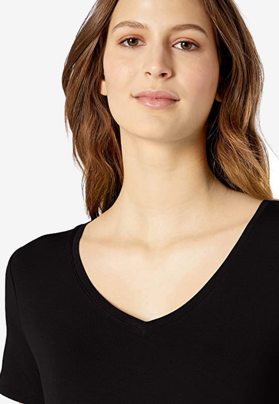 Women's Relaxed-Fit V-Neck T-Shirt-Boost Commerce Vertical Product Filter Demo