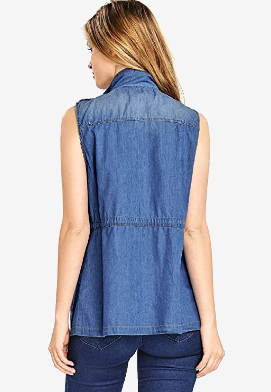 Denim Label Safari Cargo Vest-Boost Commerce Vertical Product Filter Demo