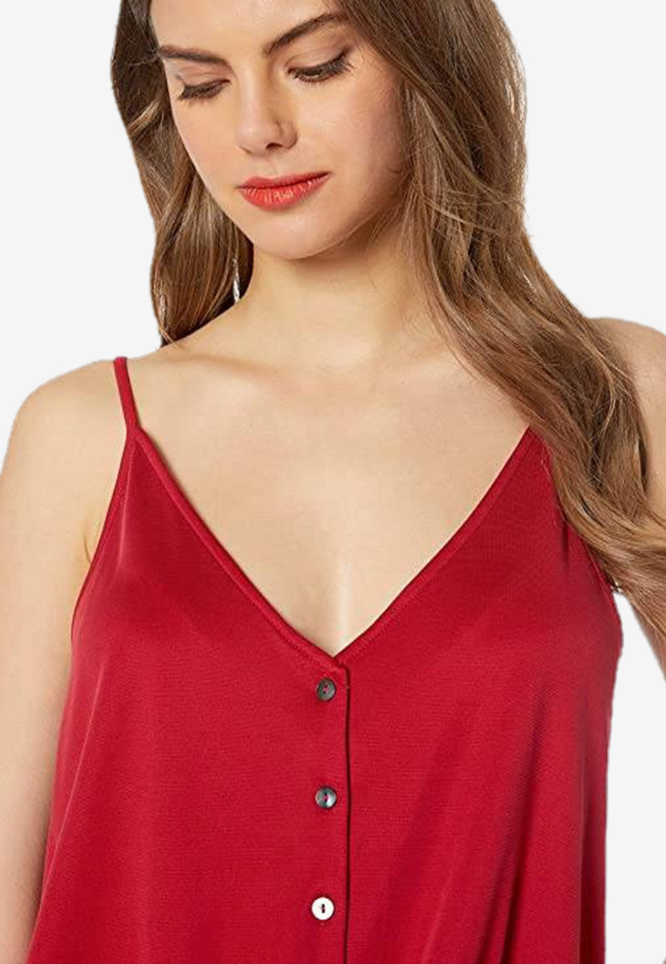 Jersey Tie-Front Tank