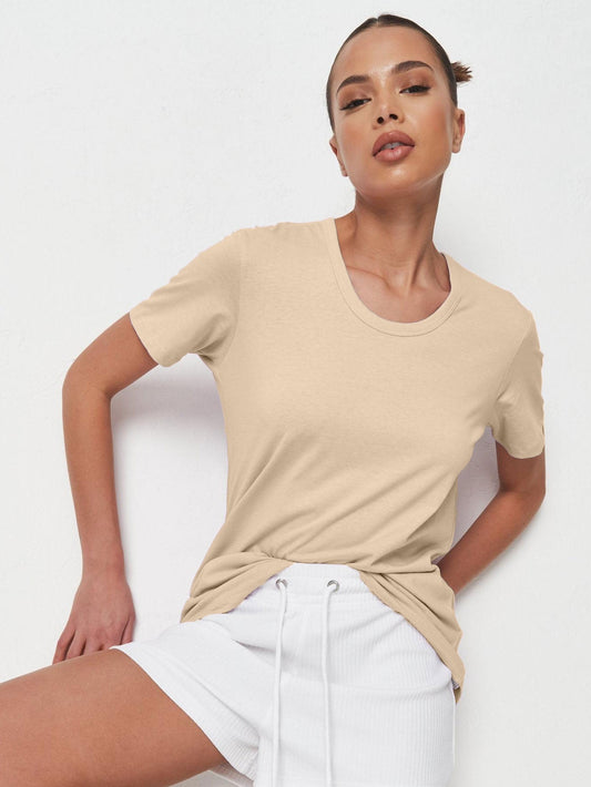 Cotton Pastel Colors T - Shirt