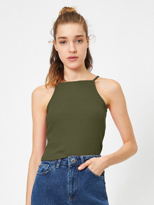 Hearts Space Out Strap Tank Top