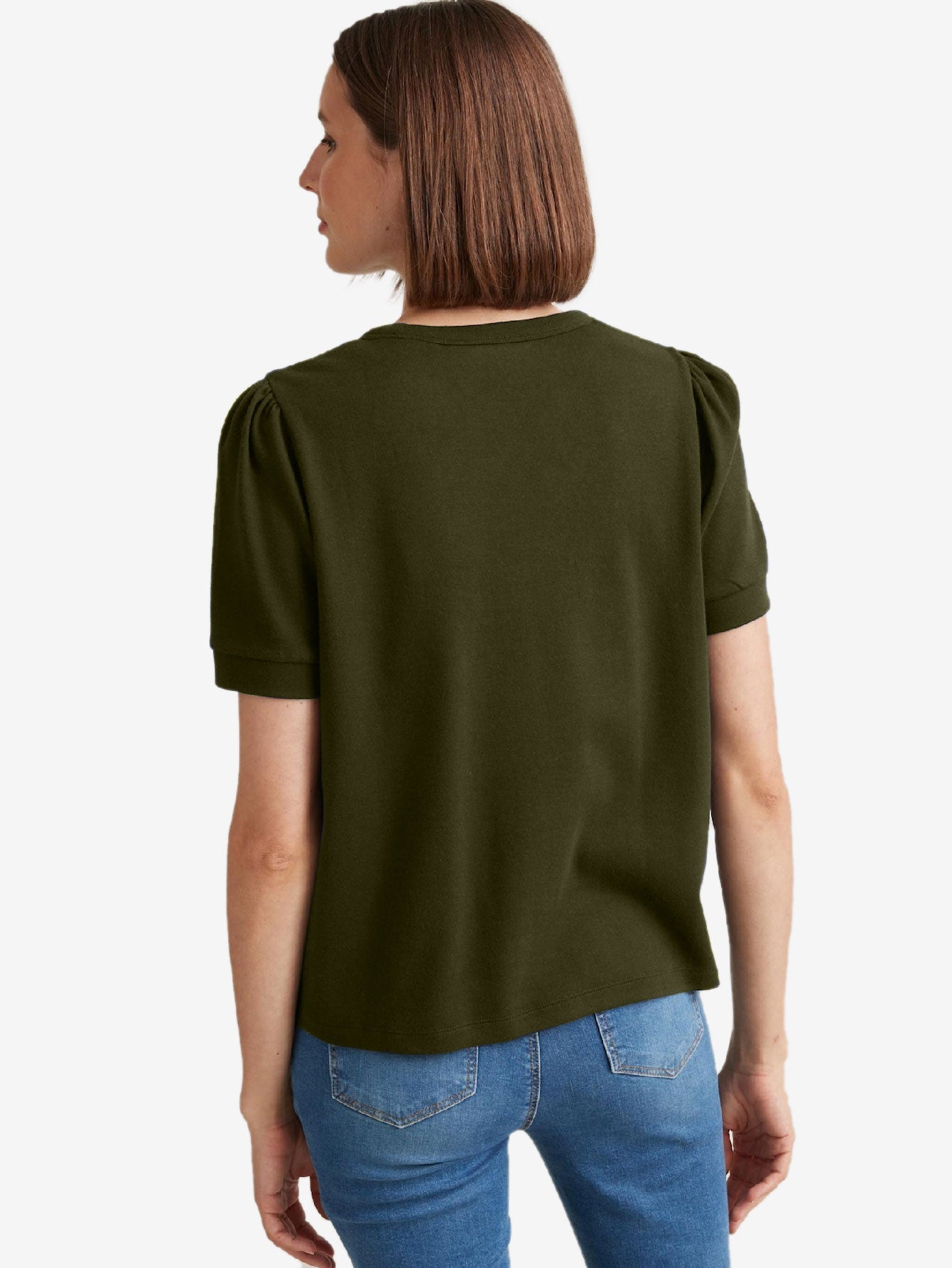 Balloon sleeves in organic cotton Women_s T-shirt