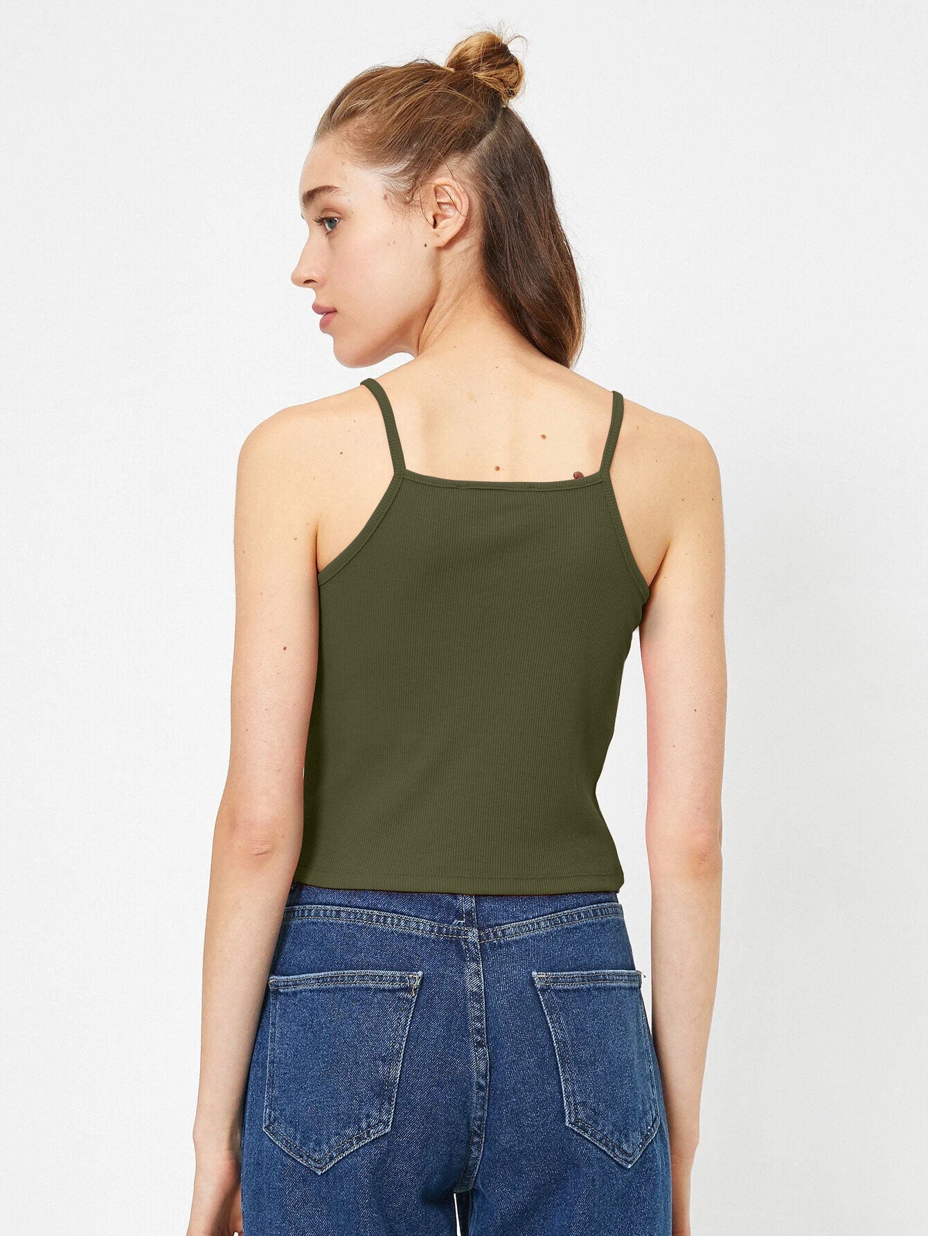Hearts Space Out Strap Tank Top