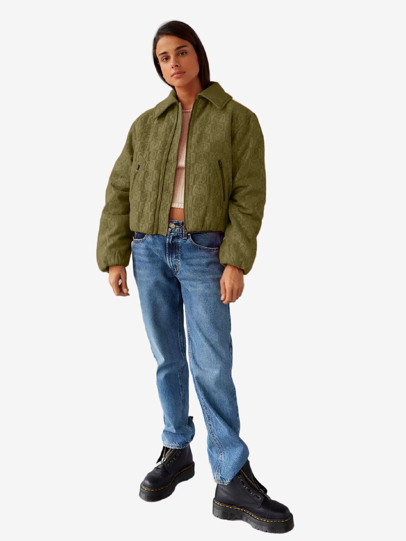 Femme Embossed Jacket