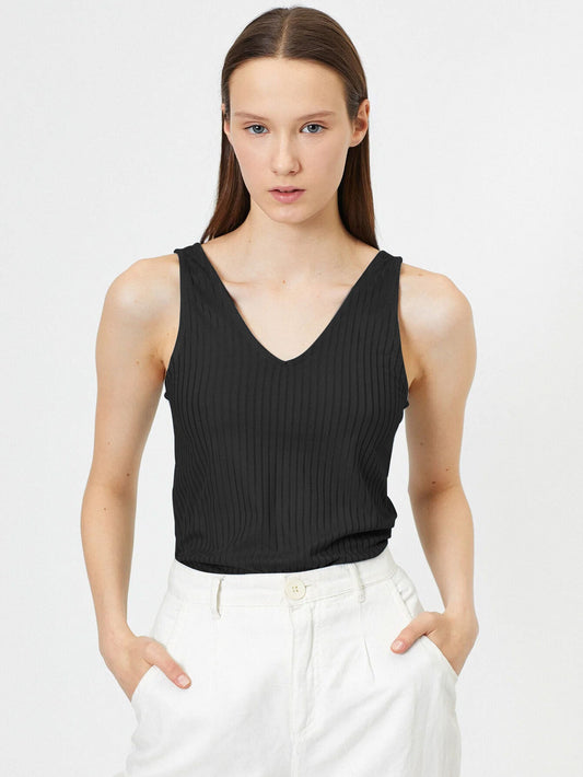 Basics V Neck Tank Top