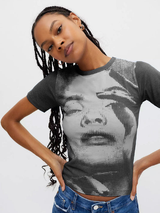 Apparel Photo Real Fitted Graphic Tee