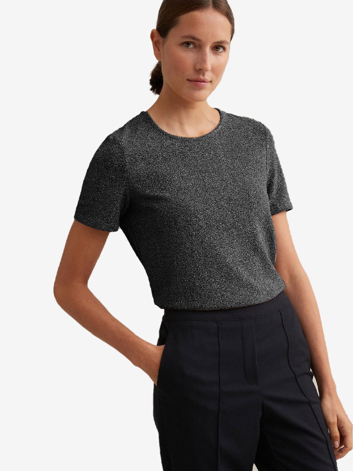 Glitter Women_s T-shirt With Short Sleeves