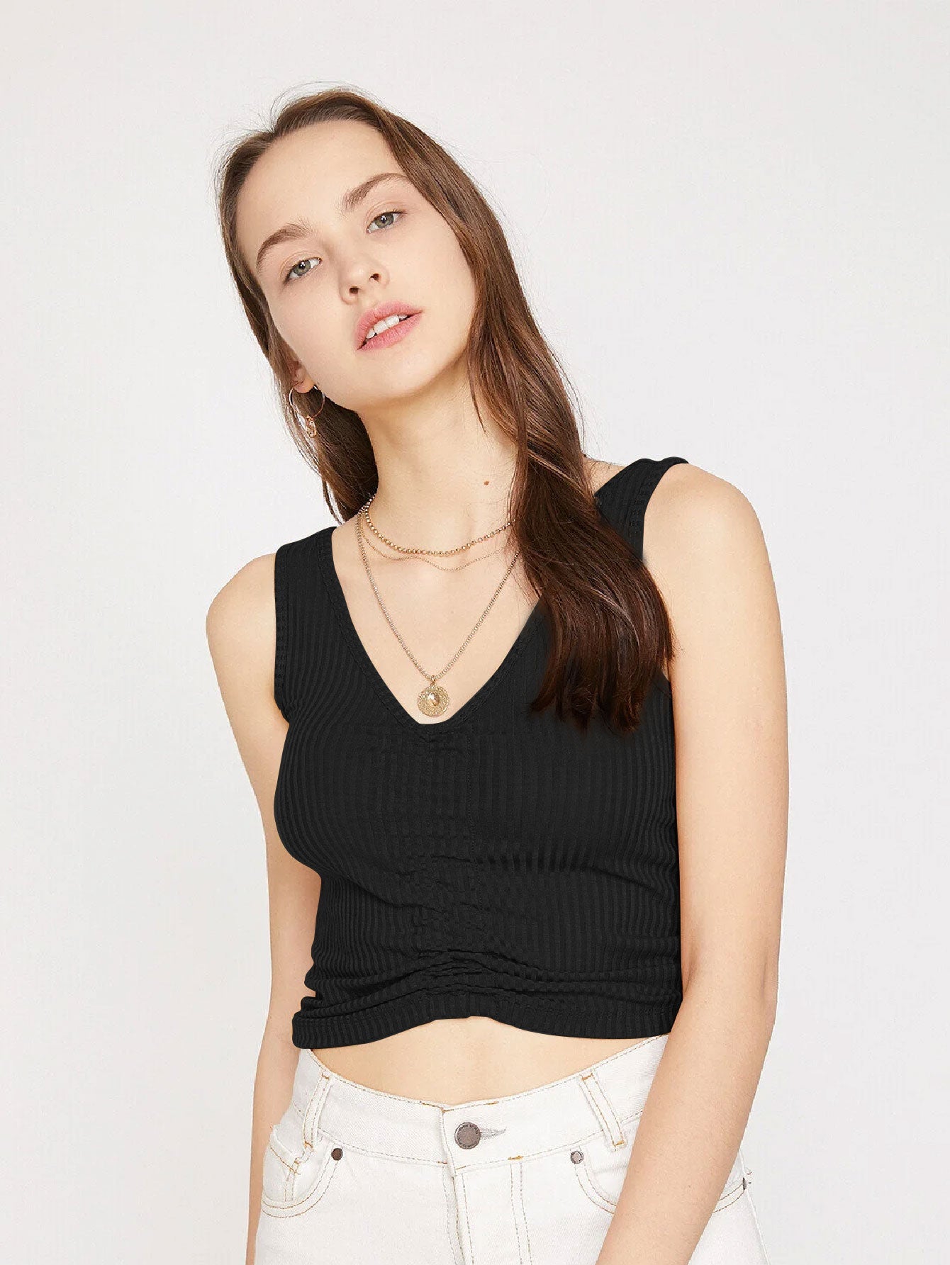 Drow String Tank Top