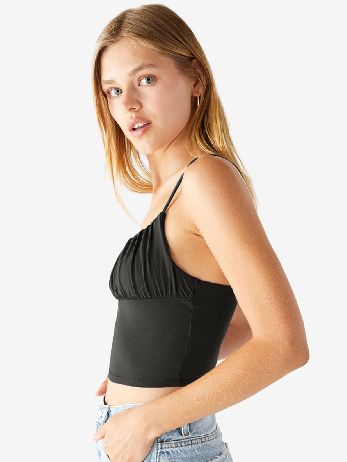 Alba Gathered Tank Top