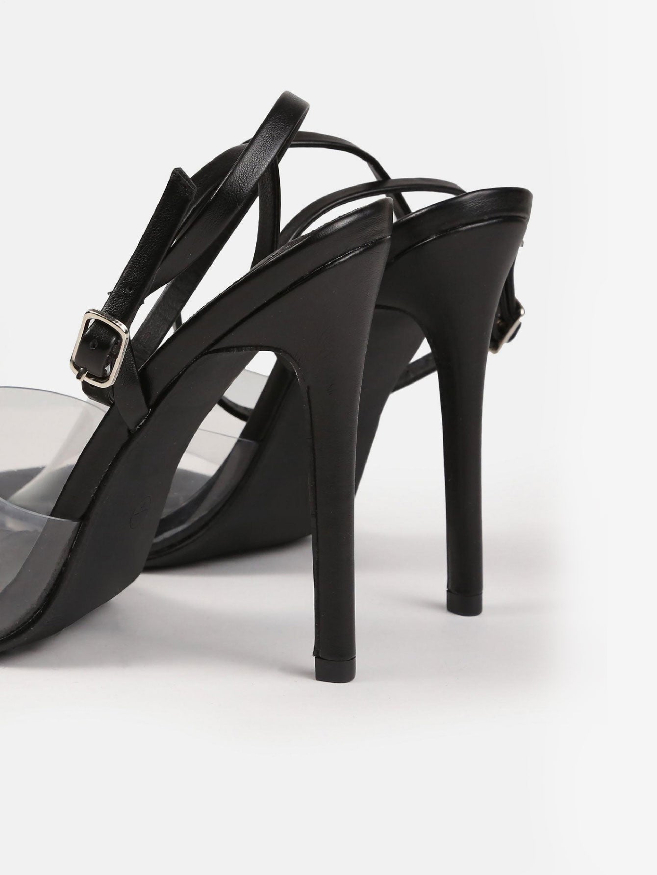 Leather Square Toe Strappy A Modern And Alluring Look  Heels