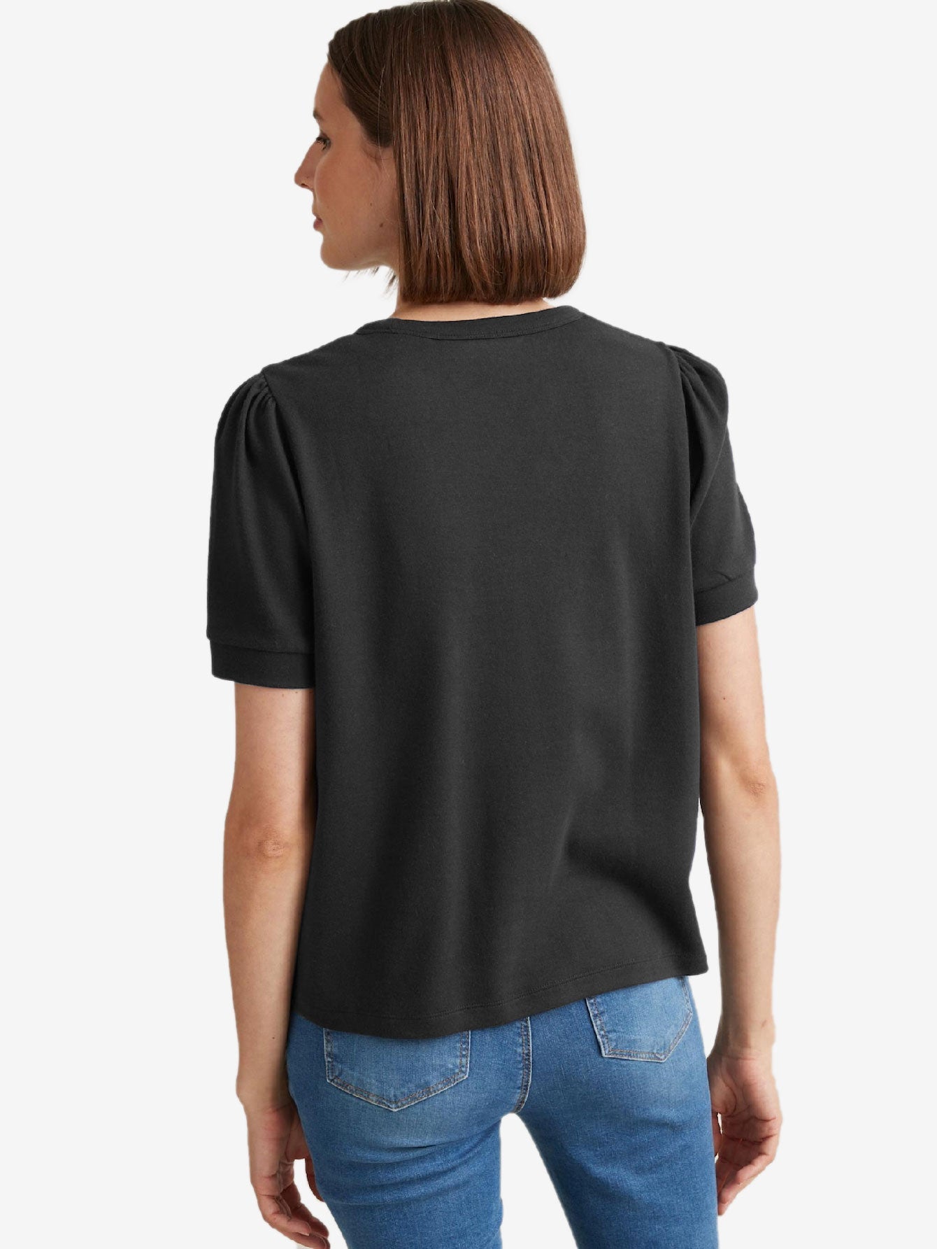 Balloon sleeves in organic cotton Women_s T-shirt