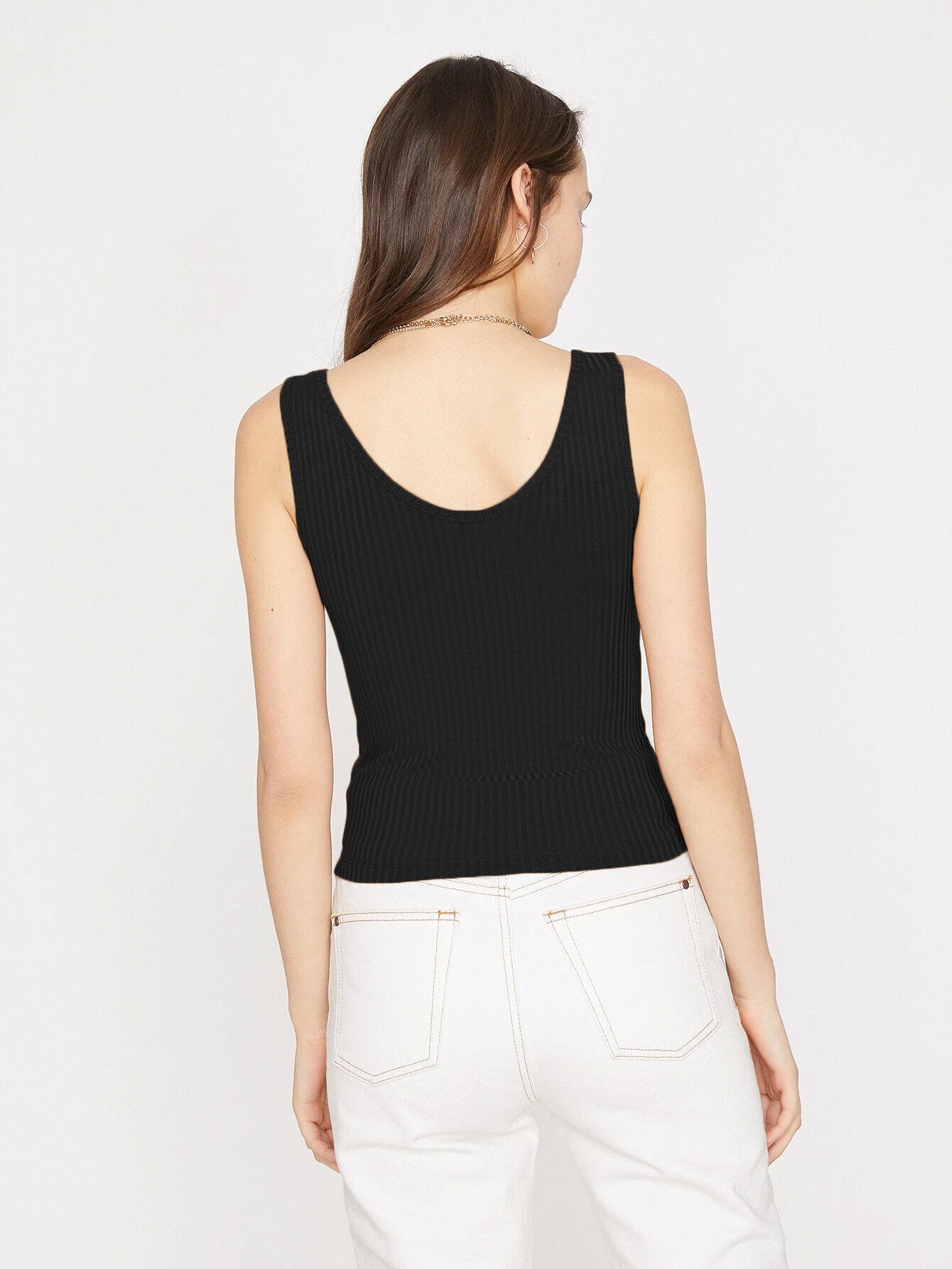 Drow String Tank Top