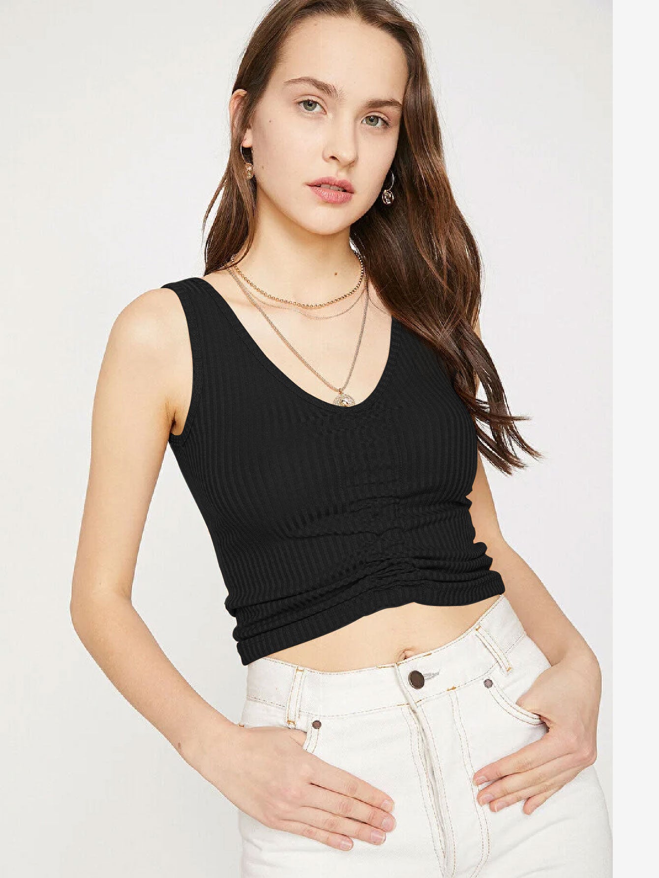 Drow String Tank Top