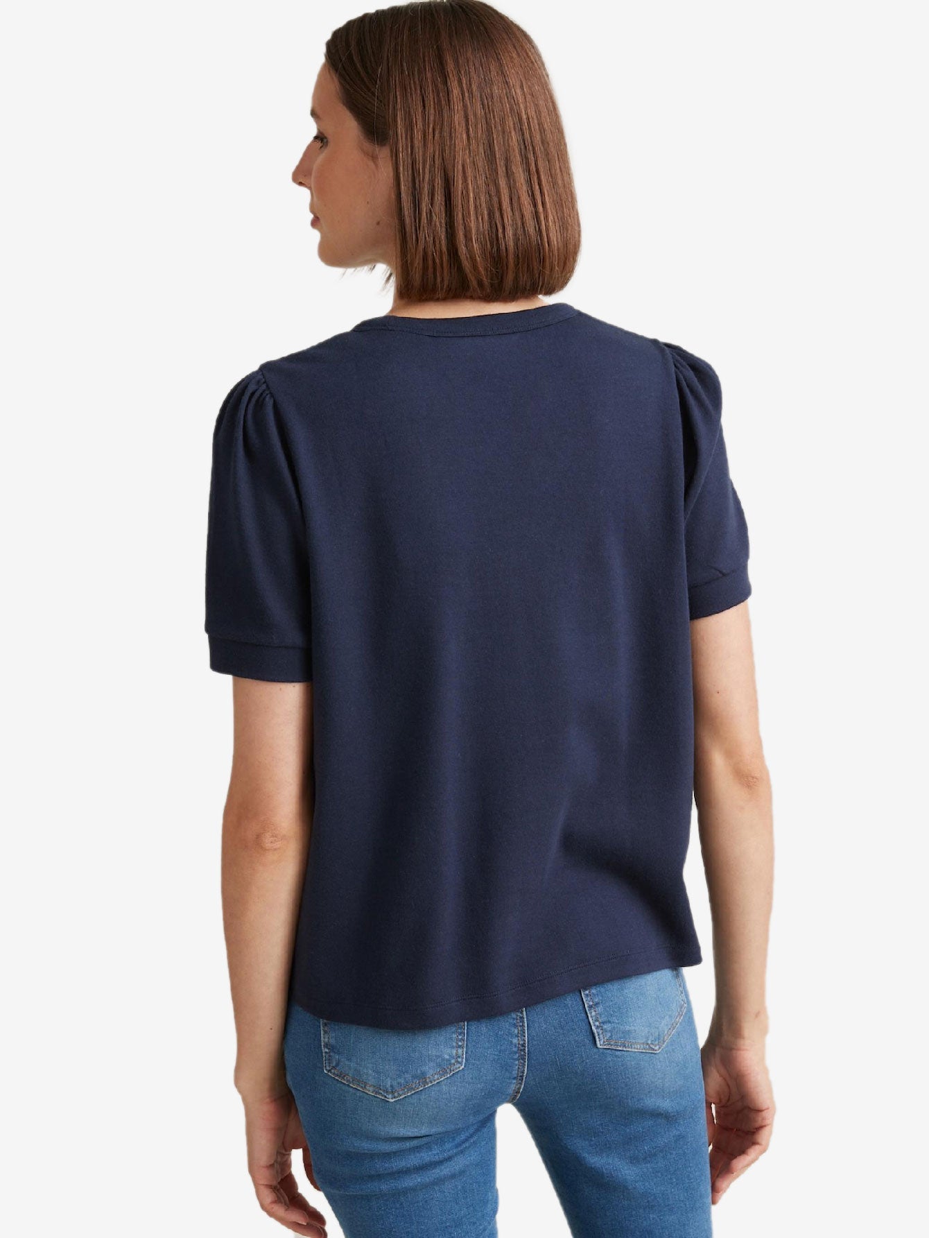 Balloon sleeves in organic cotton Women_s T-shirt