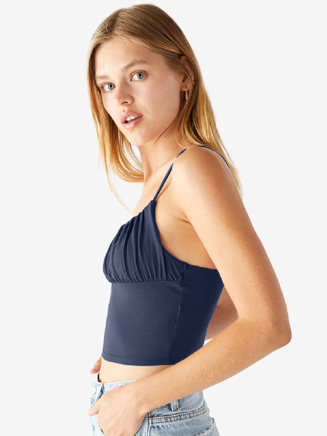 Alba Gathered Tank Top