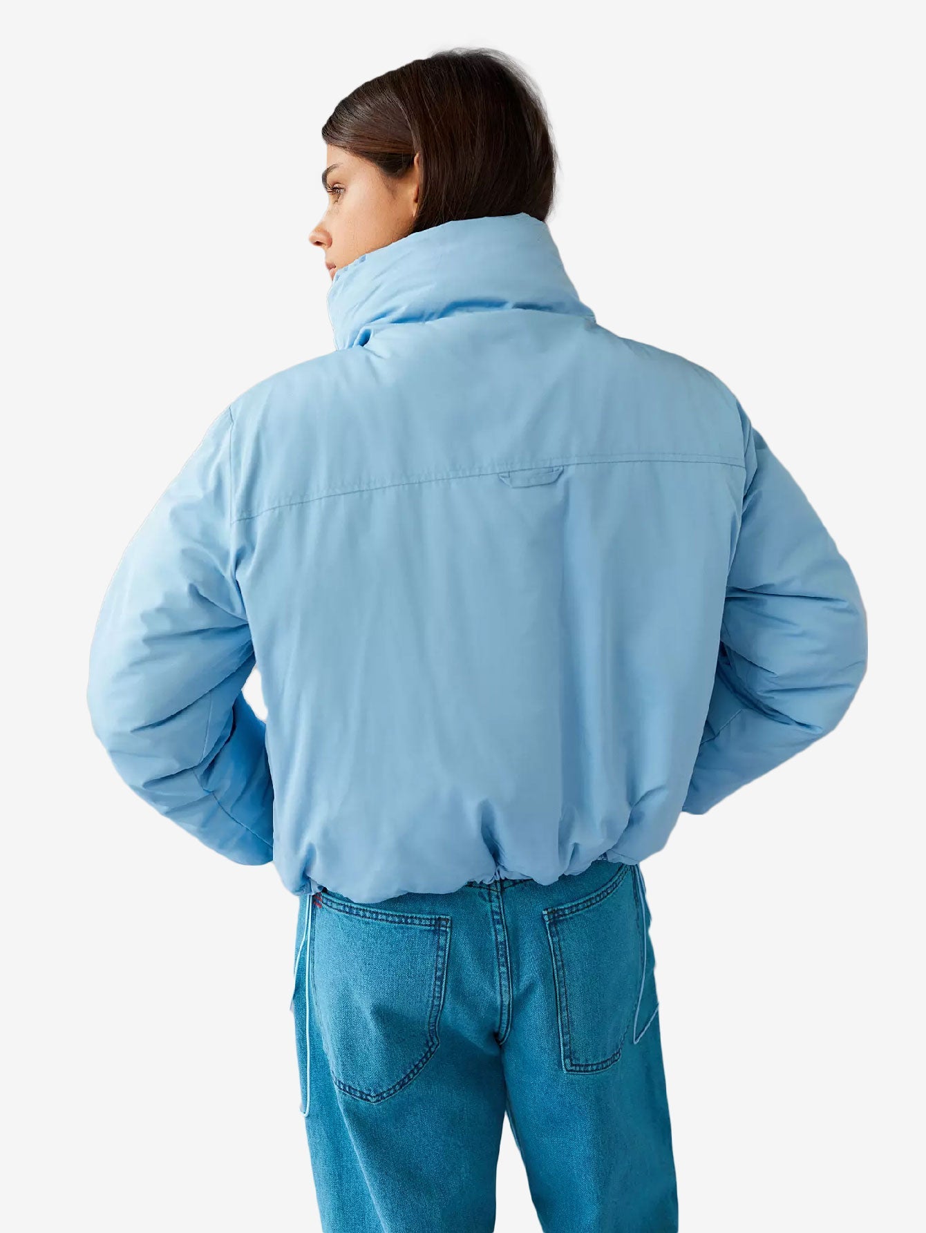 Cozy Lightweight Funnel Neck Puffer Jacket