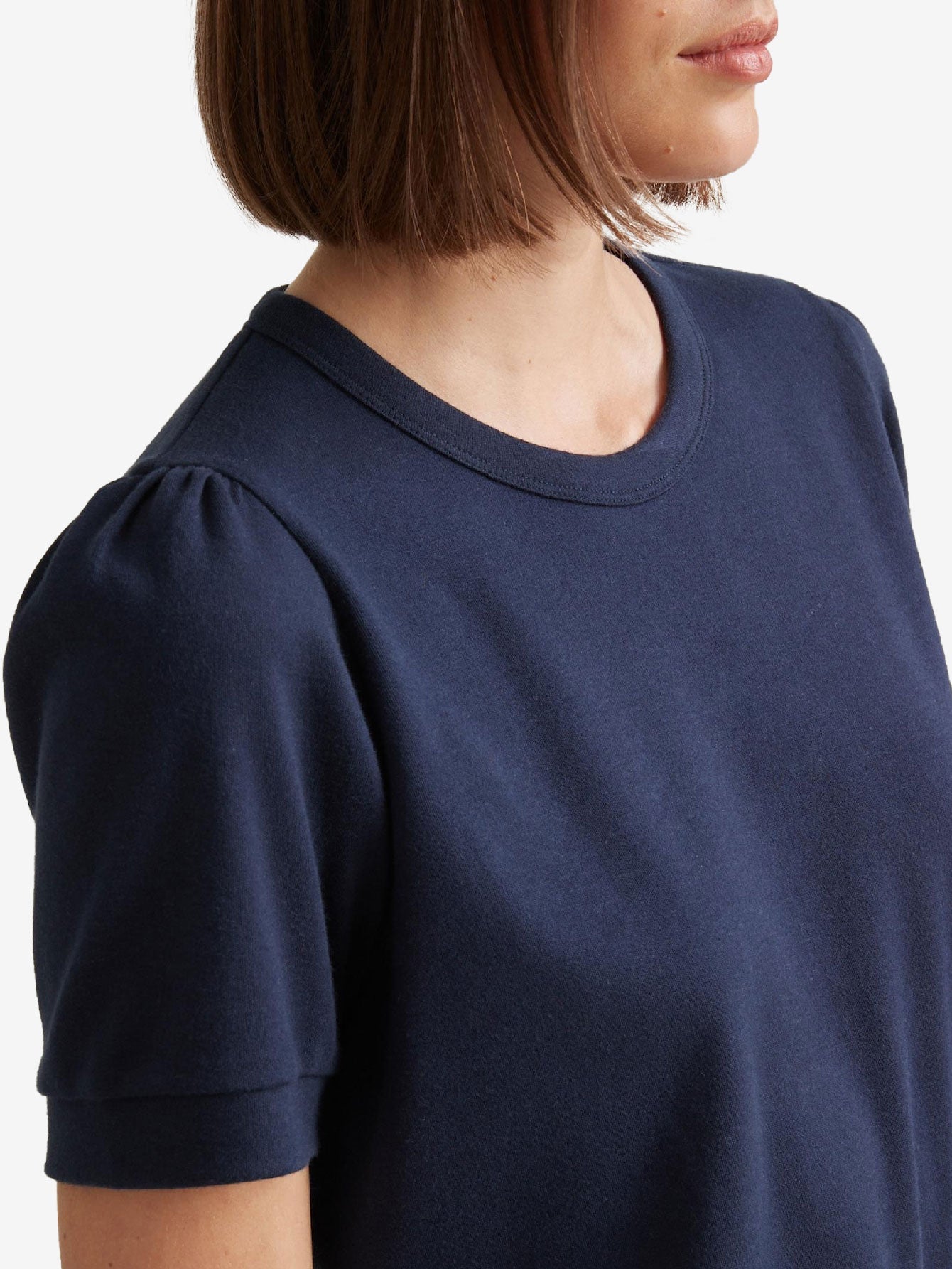 Balloon sleeves in organic cotton Women_s T-shirt