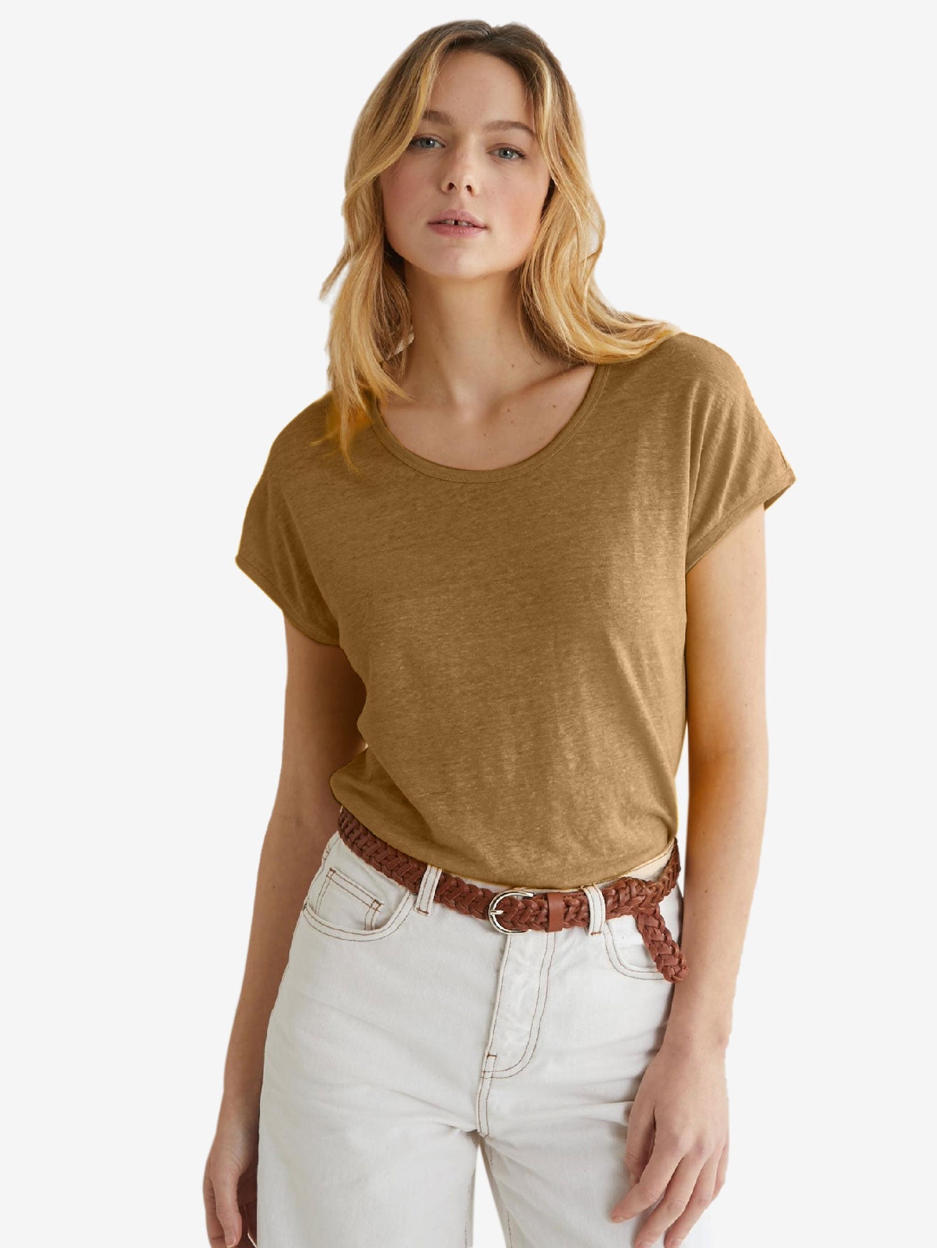 Linen Women_s T-shirt
