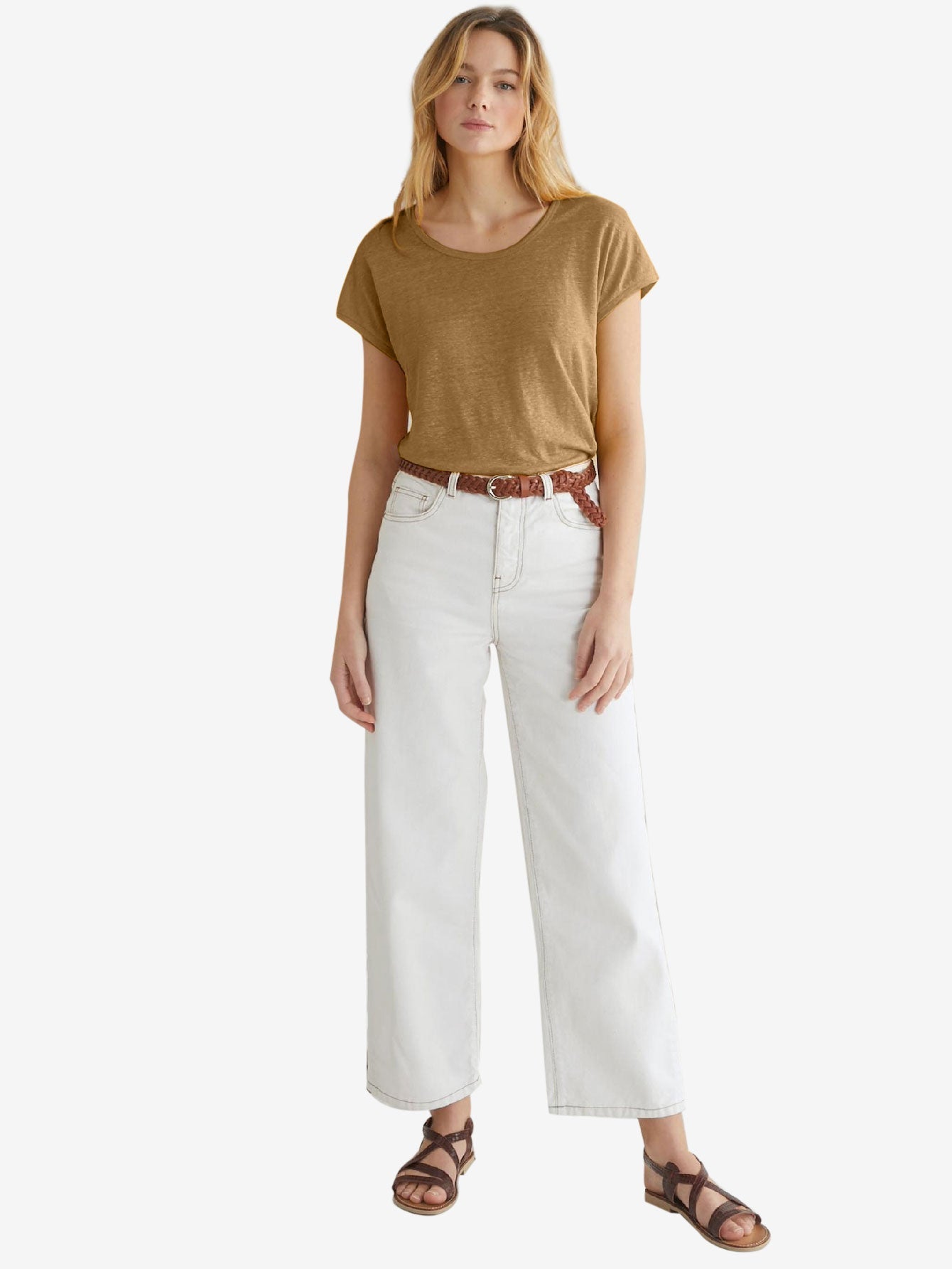 Linen Women_s T-shirt