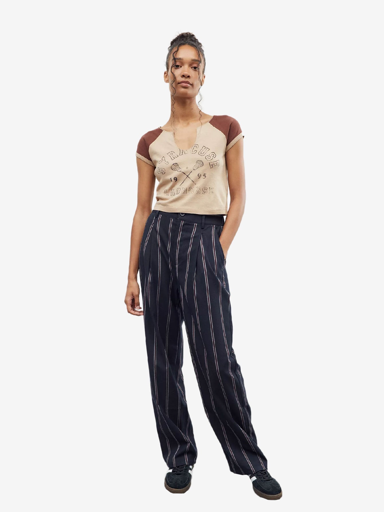 Cute Syracuse Notched Baby Tee