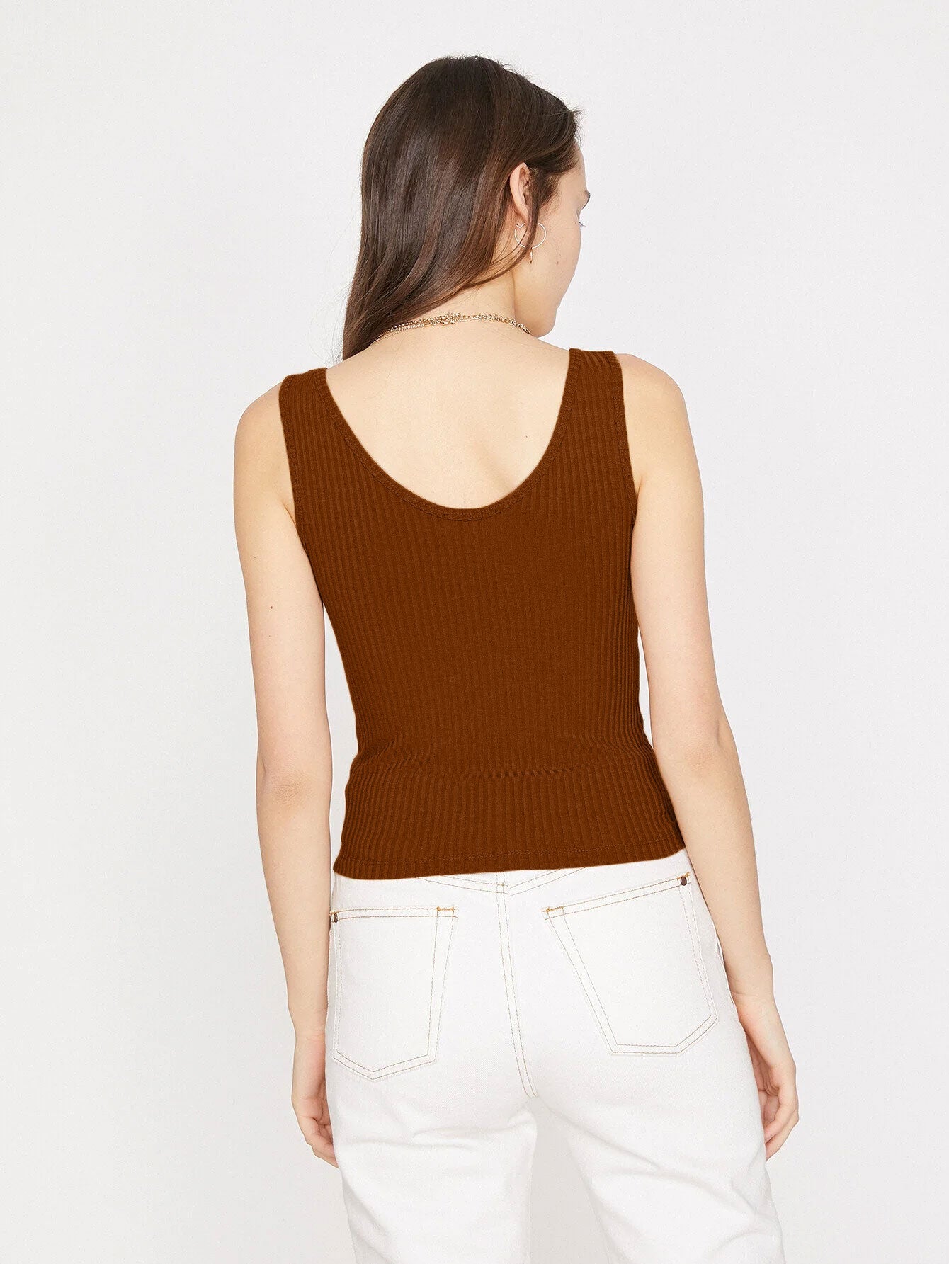 Drow String Tank Top