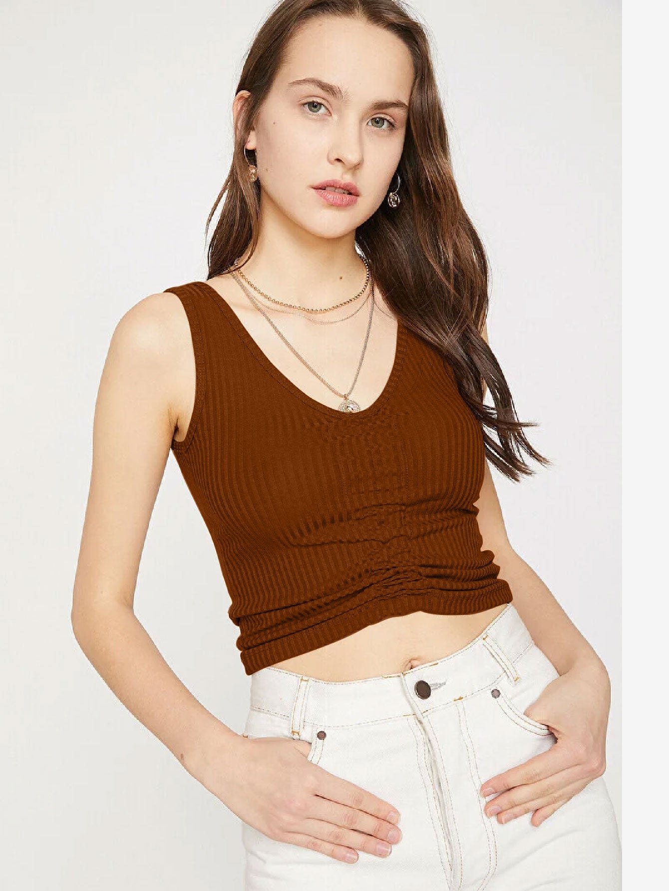 Drow String Tank Top
