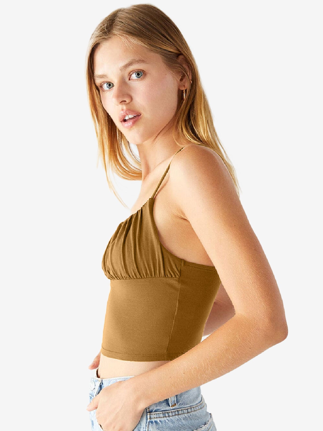 Alba Gathered Tank Top