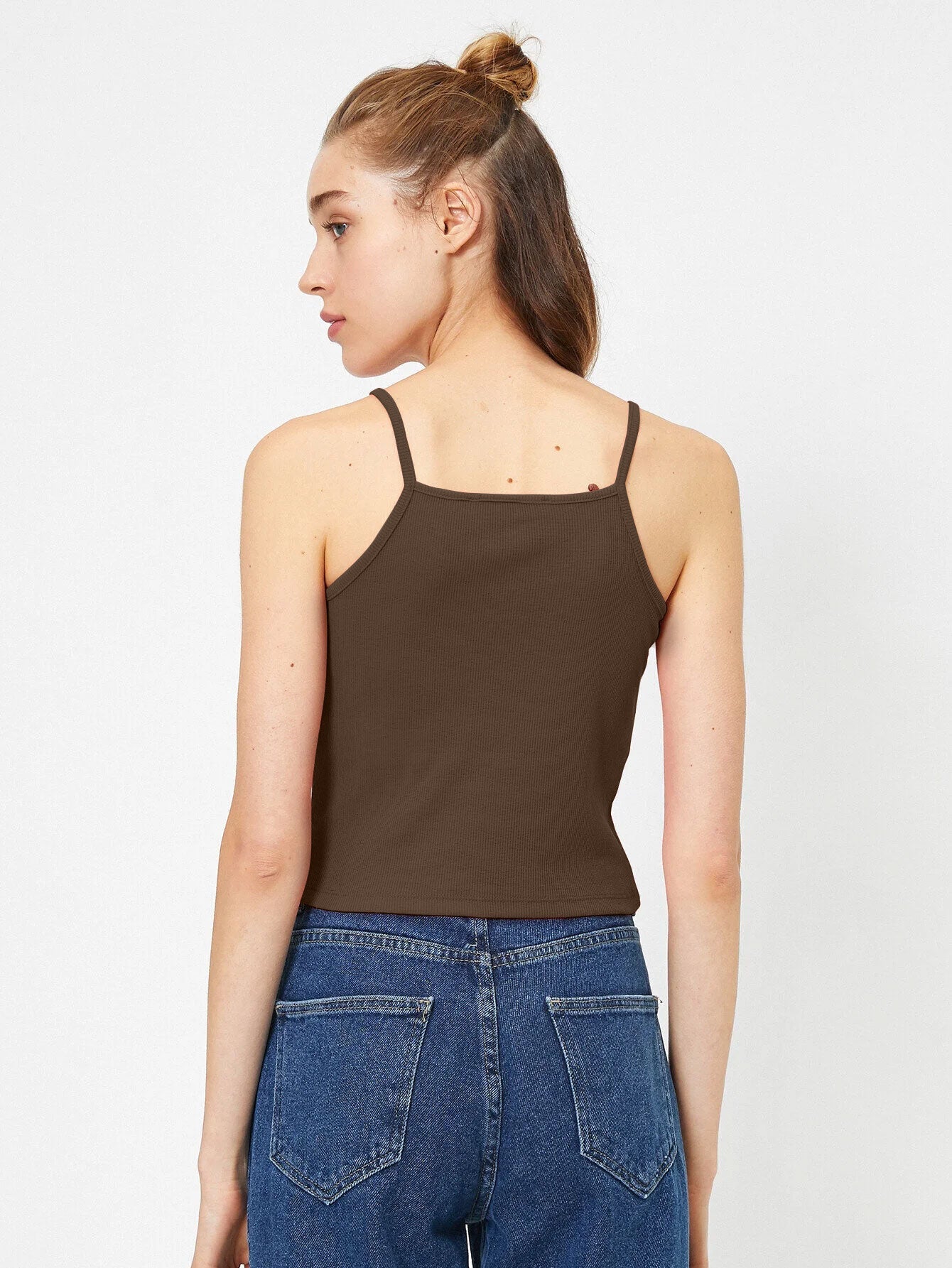 Hearts Space Out Strap Tank Top
