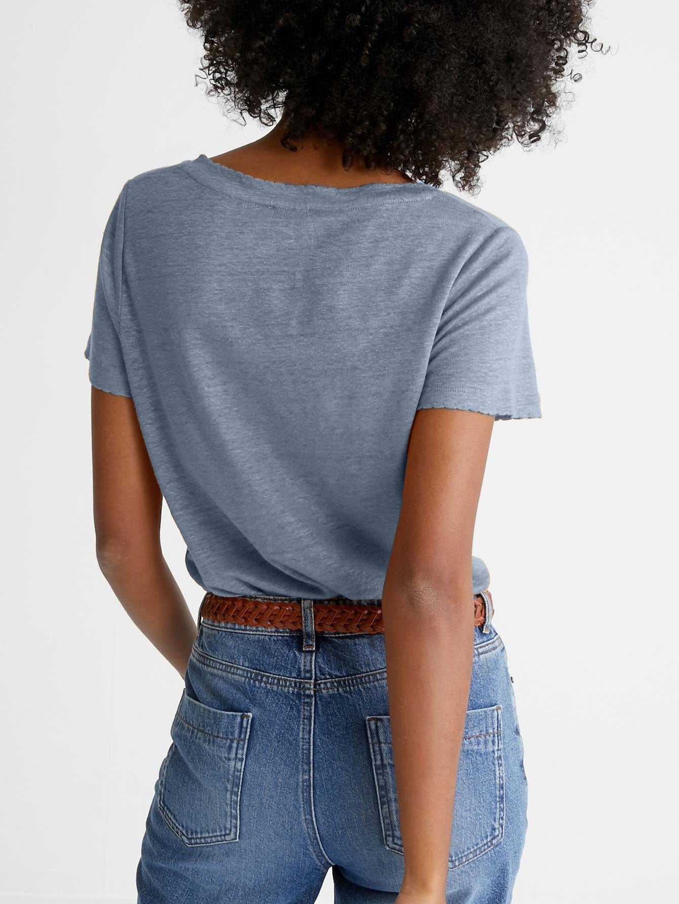 Clémence linen T-shirt