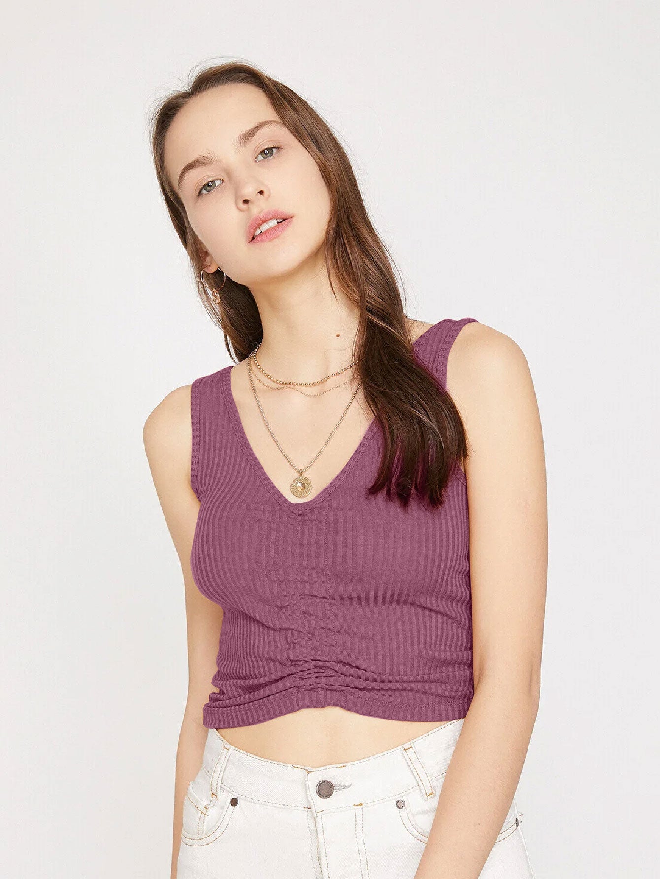 Drow String Tank Top