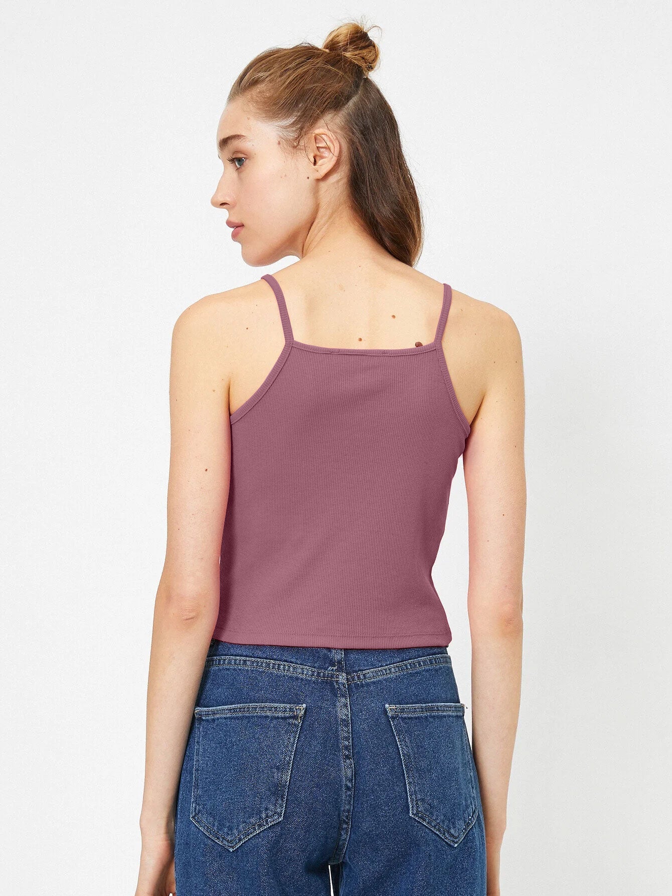 Hearts Space Out Strap Tank Top