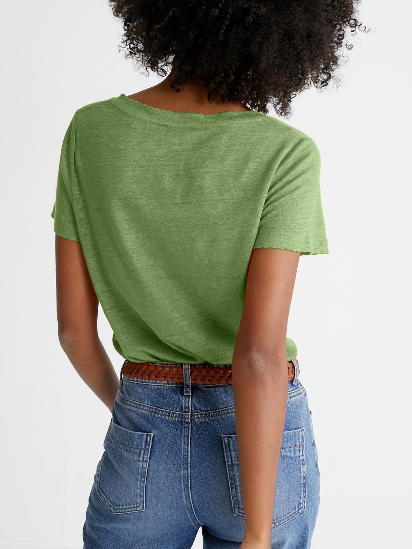 Clémence linen T-shirt