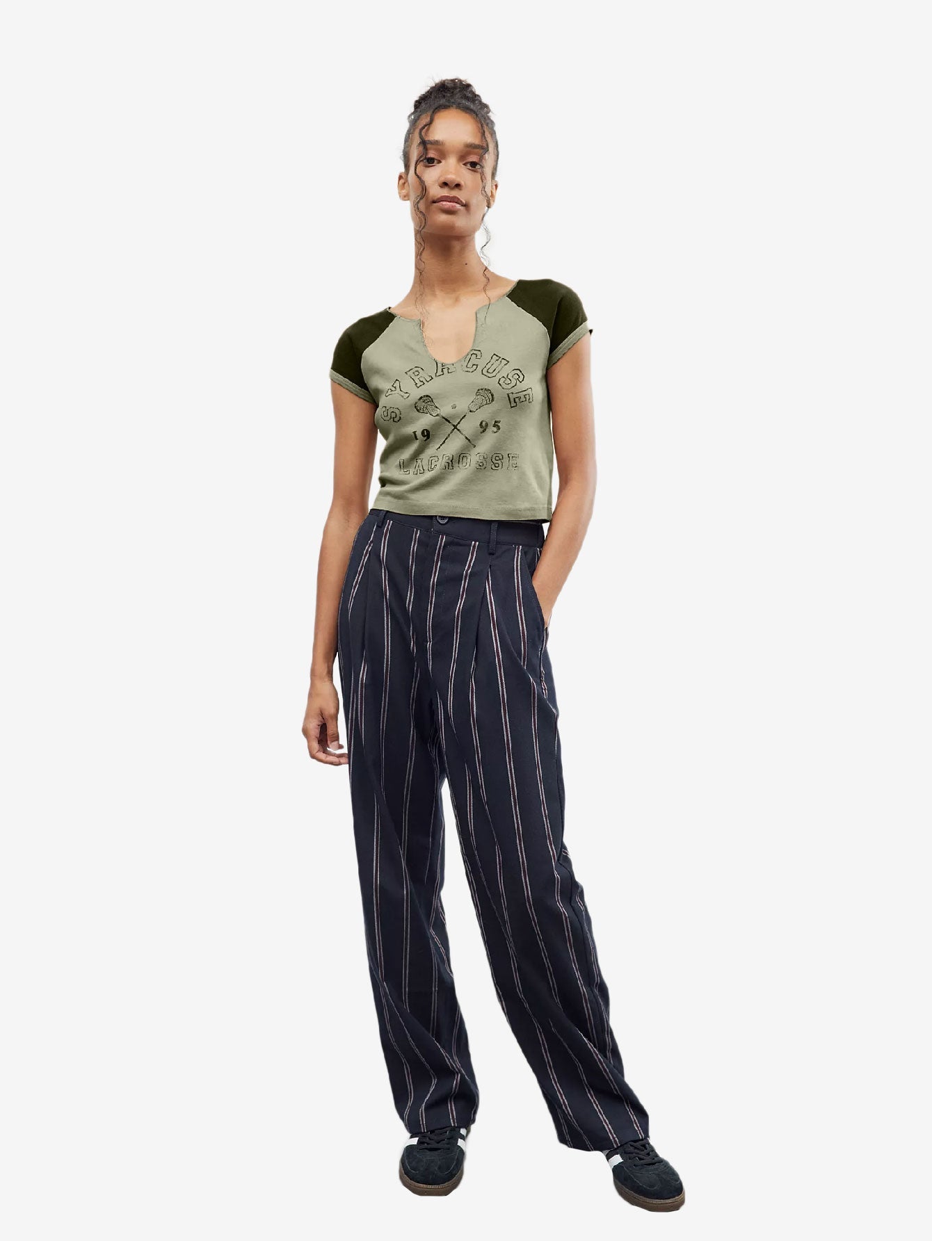 Cute Syracuse Notched Baby Tee