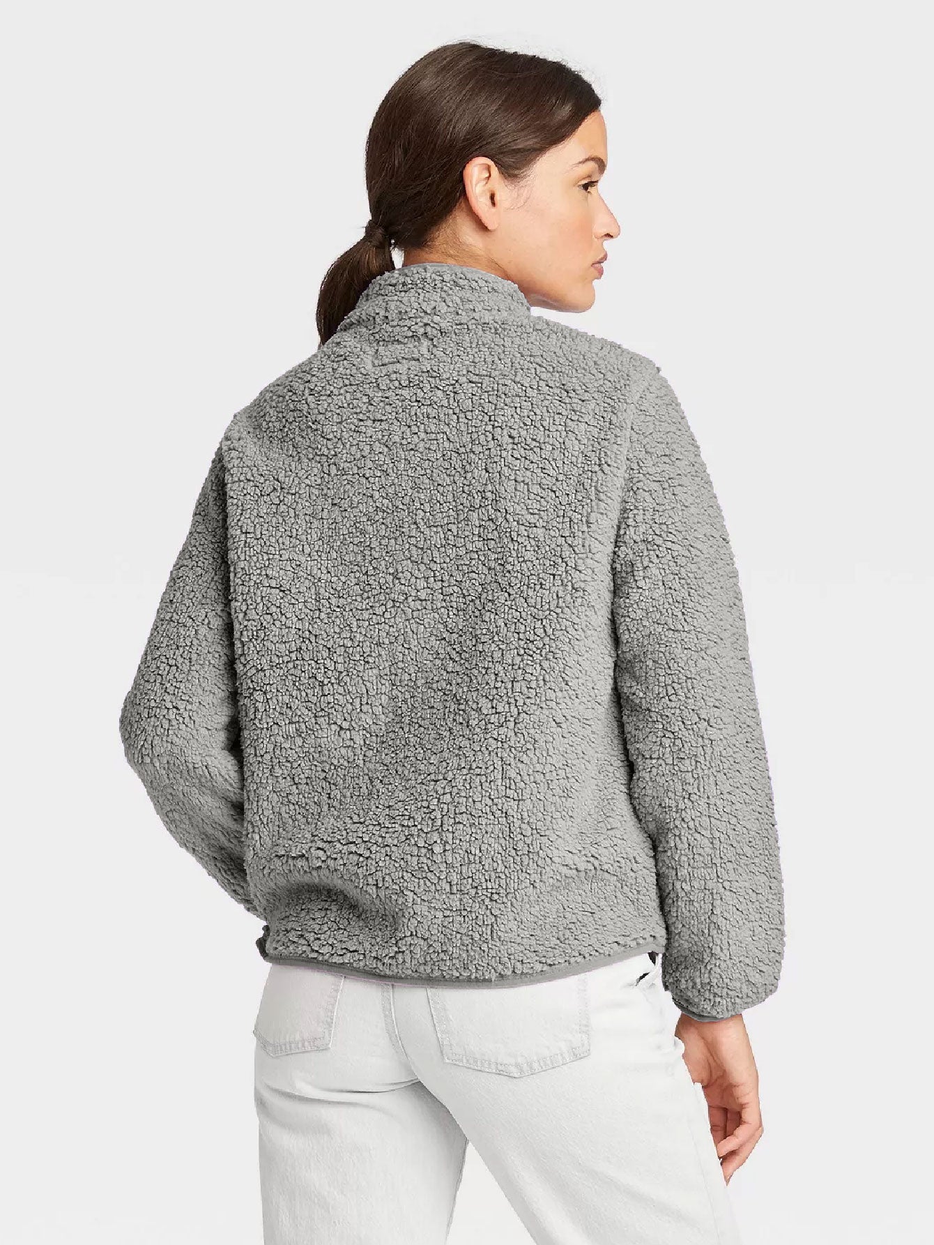 Faux Fur Sherpa Jacket