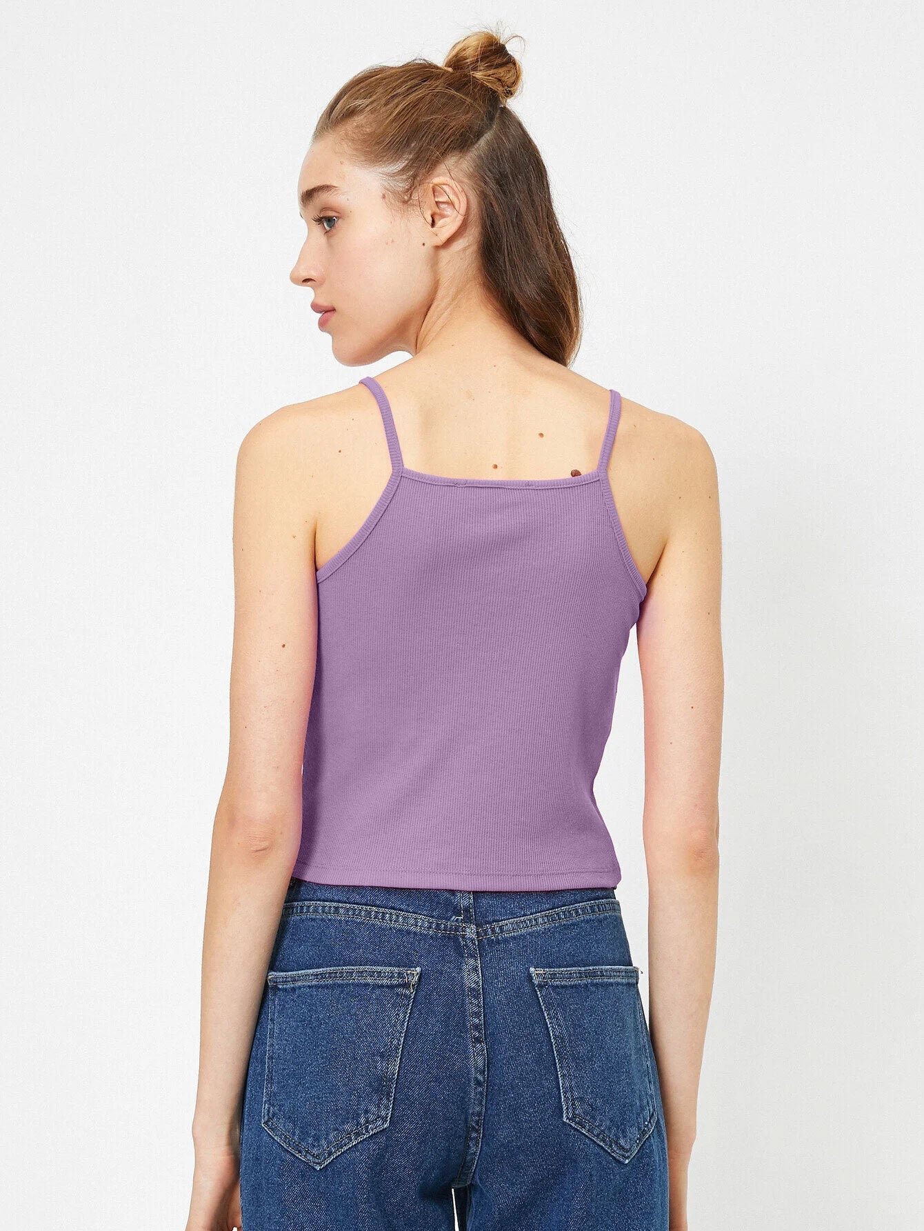 Hearts Space Out Strap Tank Top