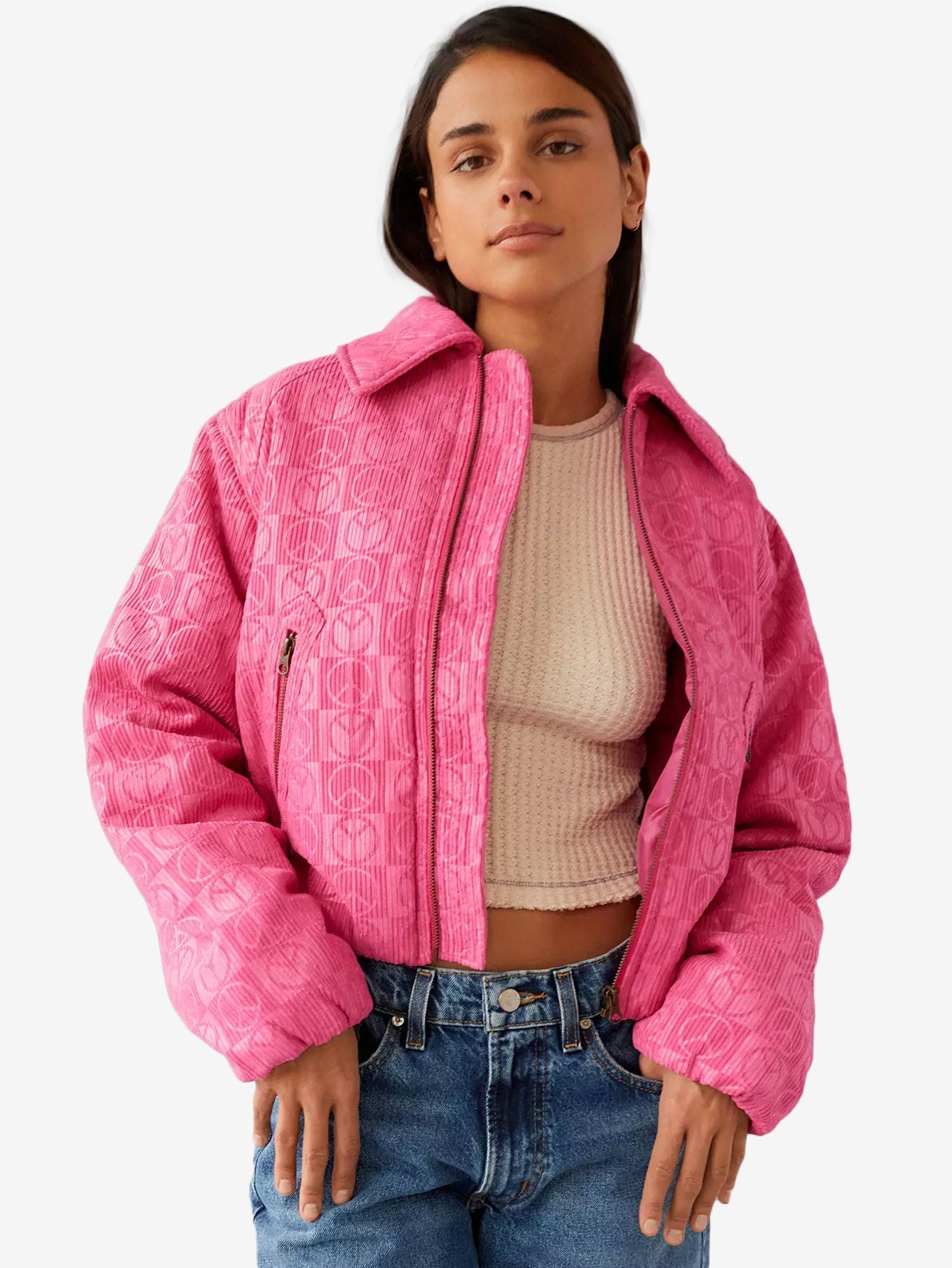 Femme Embossed Jacket